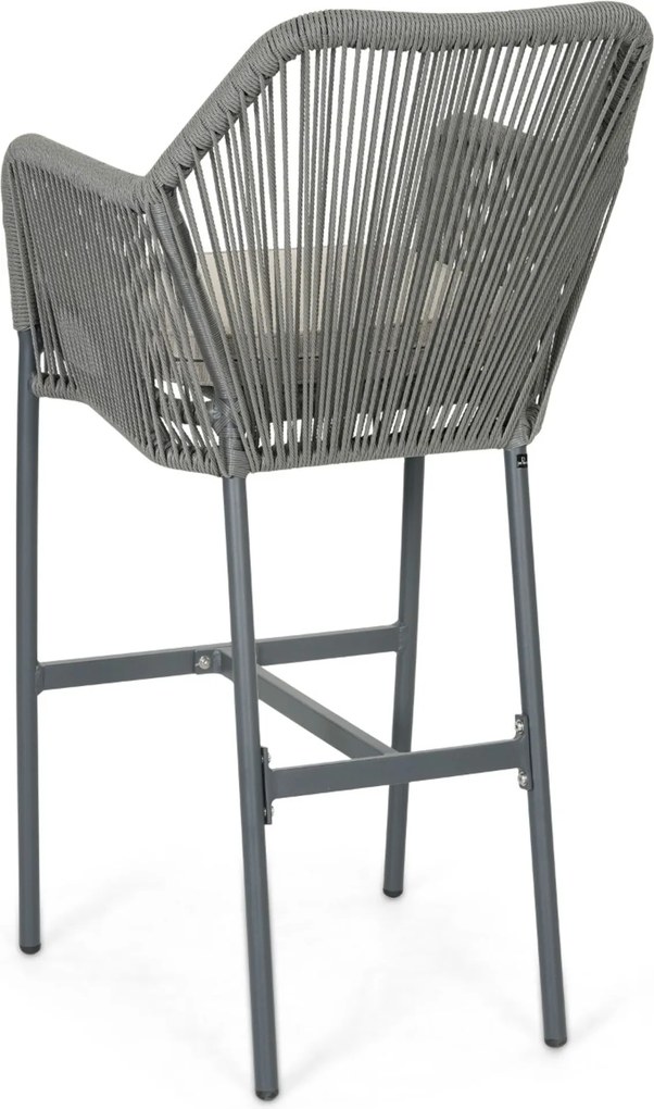 Barset 4 personen 150 cm Rope Grijs De Laan Projects