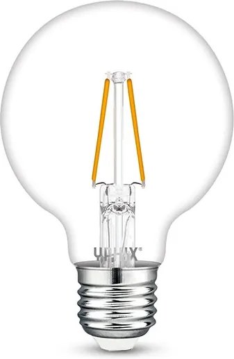 E27 Led Filament Lamp Polaris G80 2,5w 2700k | LEDdirect.nl