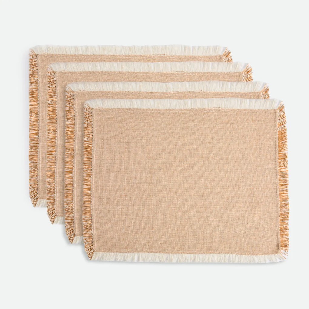 Placemats in geweven-geverfd katoen, Navao