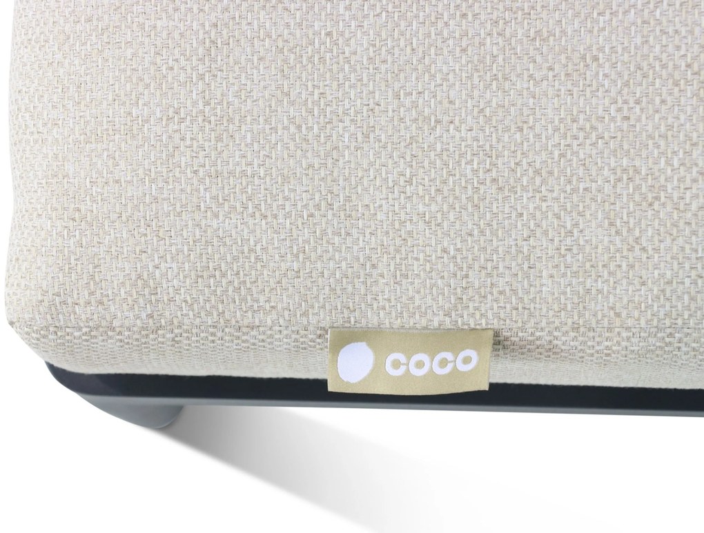 Coco Ibiza Ligbed Aluminium/wicker Grijs