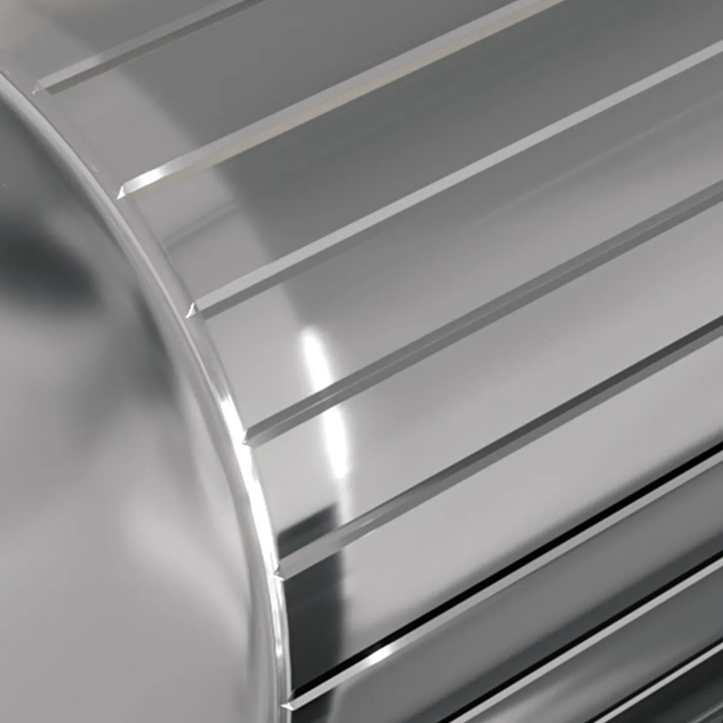 Brauer Stripe inbouw wastafelkraan ColdStart met gebogen uitloop en afdekplaat model A1 chroom