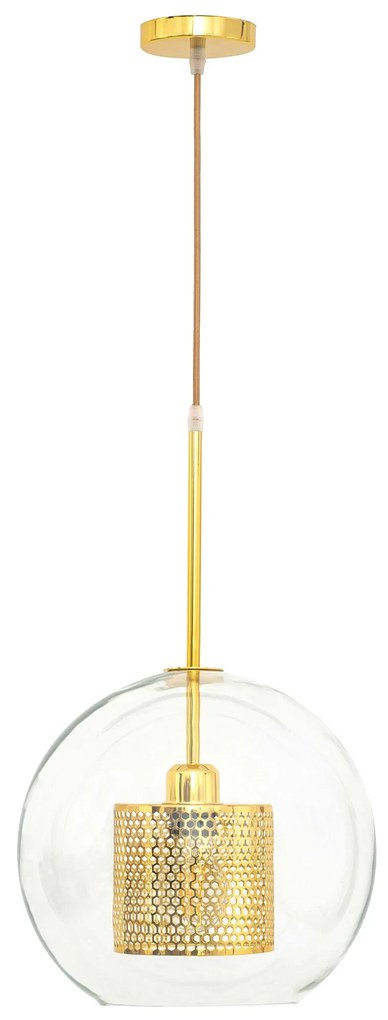 Hanglamp goud loft APP556-1CP 30cm