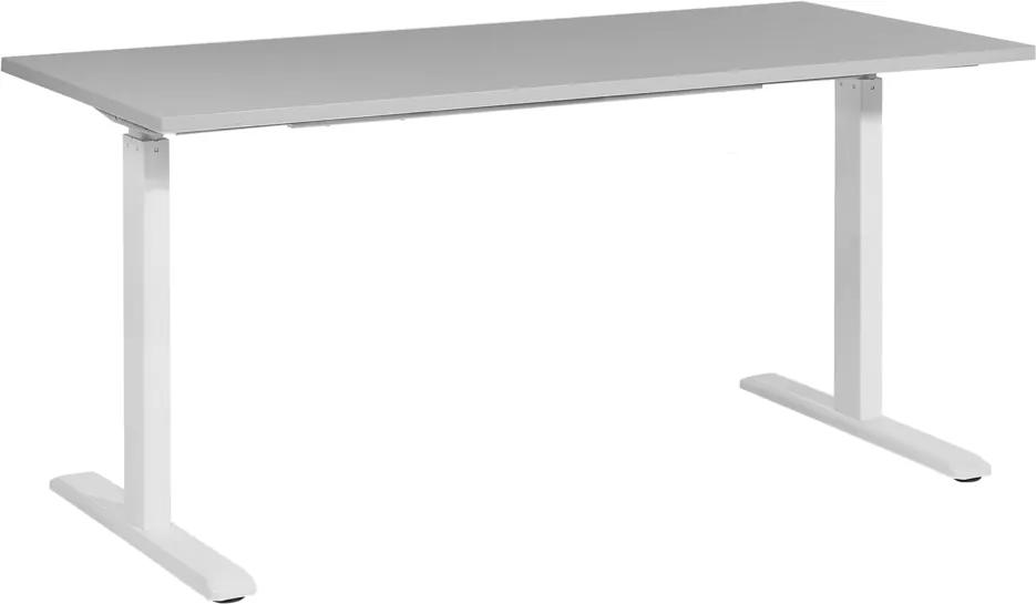 Bureau elektrisch verstelbaar grijs/wit 180 x 80 cm UPLIFT II