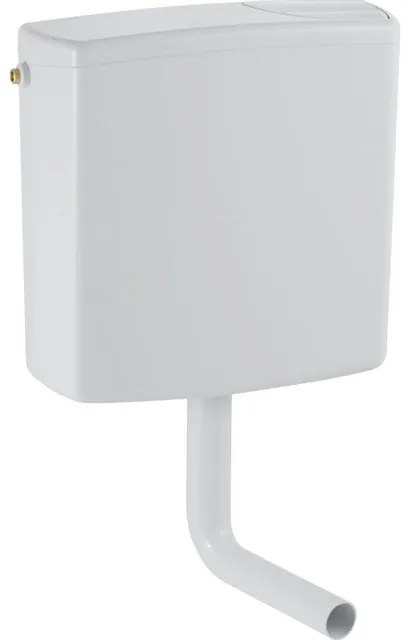 Geberit Twico laaghangend reservoir met 2 delige bedieningsknop wit 140.317.11.1