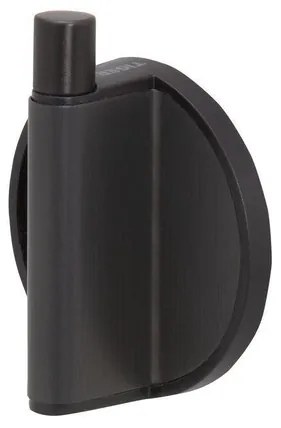Tiger Tune Handdoekhaak - enkel - rond - zelfklevend - zwart 1327138946