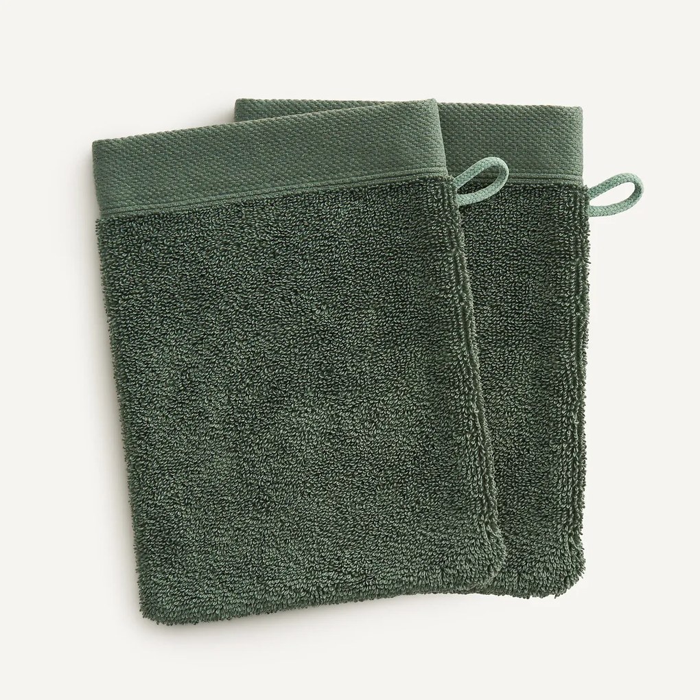 Set van 2 washandjes, 700 g/m², LEON
