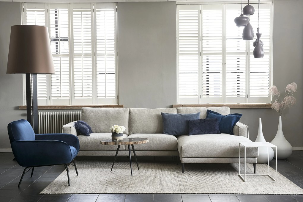 3.5-Zitsbank Gisele met chaise longue rechts | Design in Reach