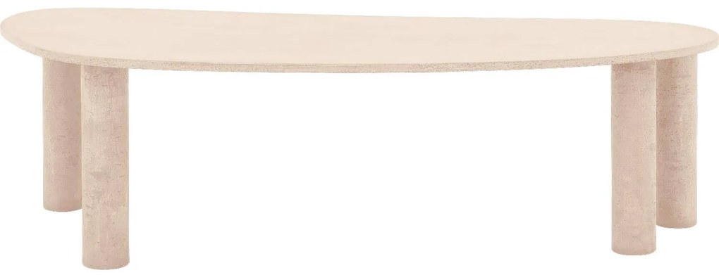 Goossens Eettafel Stone, Organisch 270 x 120 cm