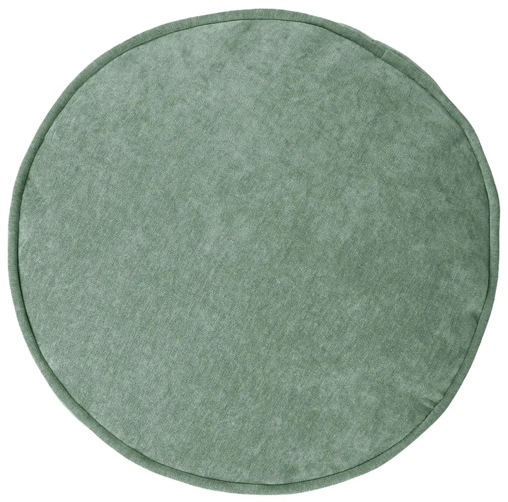 Milano Round Chenille Footstool