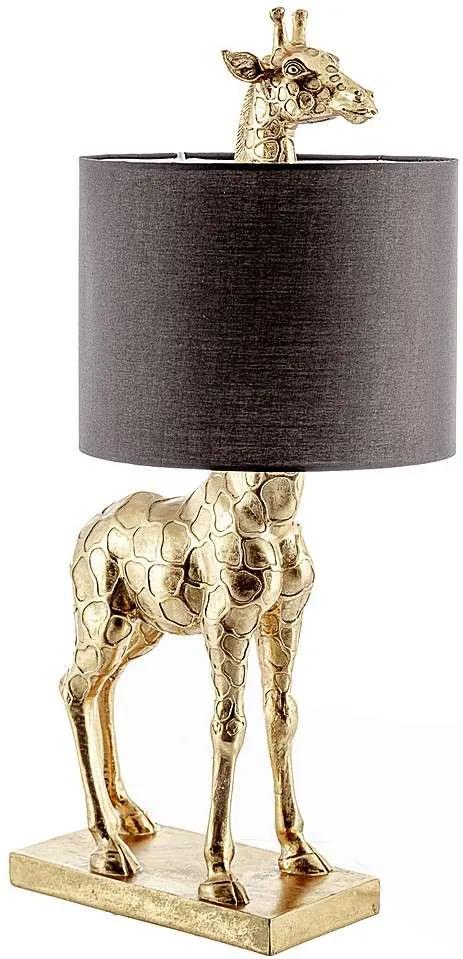 Tafellamp Gold Giraffe 70cm
