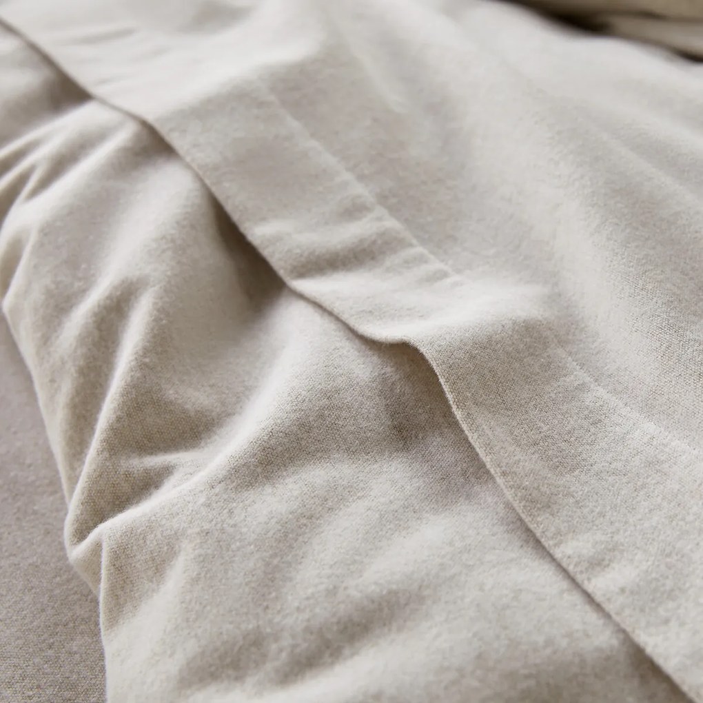 Dekbedovertrek, katoenen chambray flanel, Clara