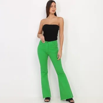 Jeans Groen La Modeuse  18246_P50672