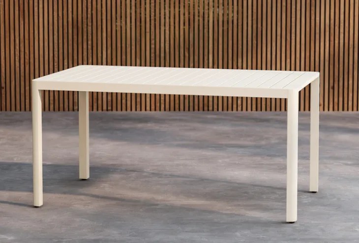 The Outsider tuintafel-cas-rechthoekig-beige-aluminium-150x85cm-the-outsider