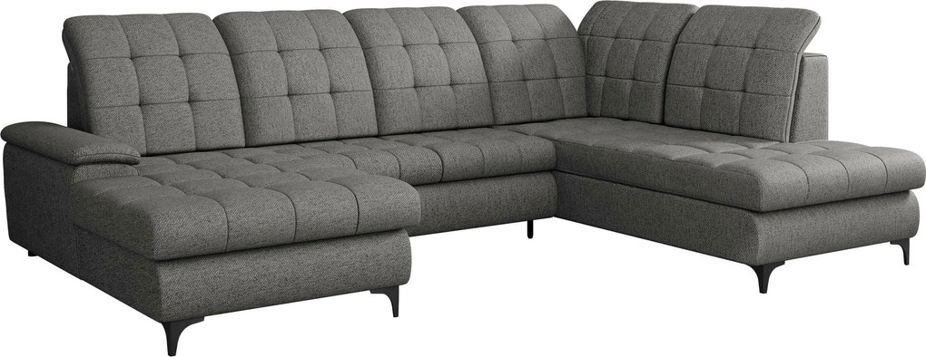 Hoekbank Sanford 100, Aanwezig, Aanwezig, 330x212x105cm, 165 kg, Poten: Metaal, Kunststof, Hout: Grenen, Beuk