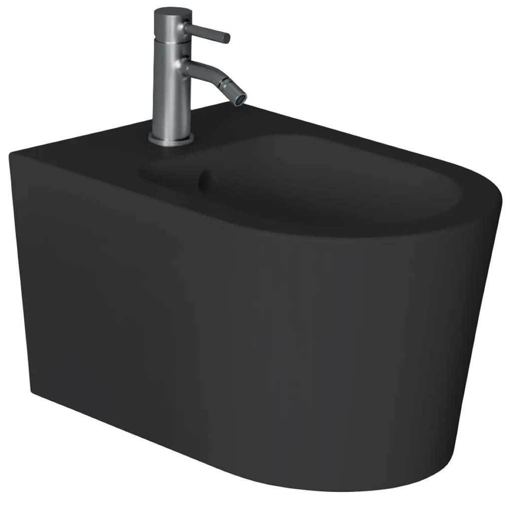 Bidet Salenzi Form Square Mat Zwart (exclusief kraan)