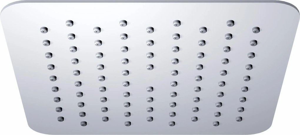 Saqu Cubo Rounded hoofddouche 20cm chroom