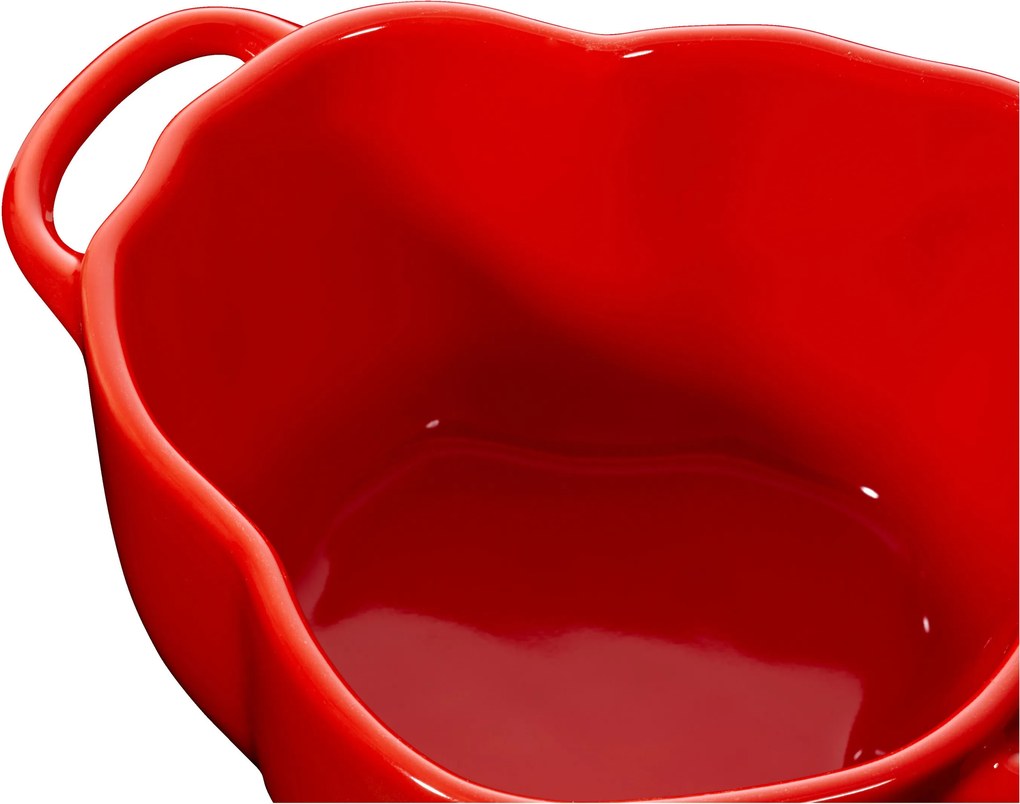 Staub Ceramique Cocotte 11 cm / 450 ml, Peper, Oranje-rood - Ceramique - Staub