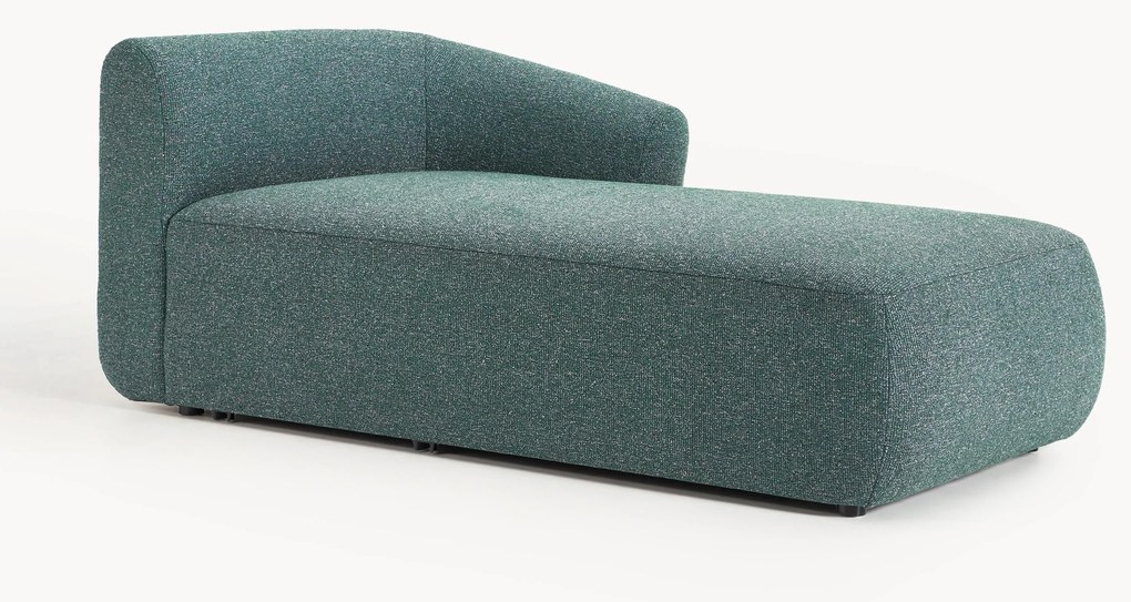Bouclé ottomane hoekmodule Sofia