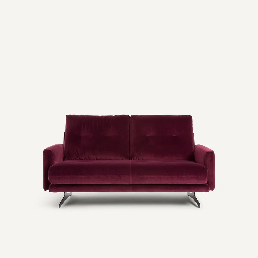 2-zits fluwelen zetel, DELICATO