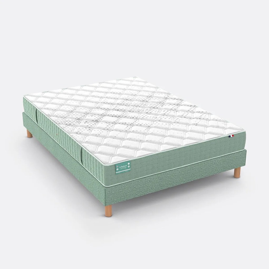 Matras in latex voor gevoelige rug, stevig, 19 cm, 5 zones