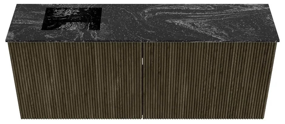 Mondiaz Joya DLux 100cm toiletmeubel shadow met wastafel faye links zonder kraangat lava