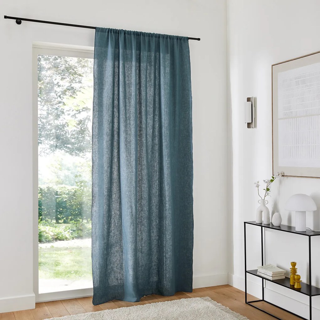 Gordijnpand in gewassen linnen, Onega