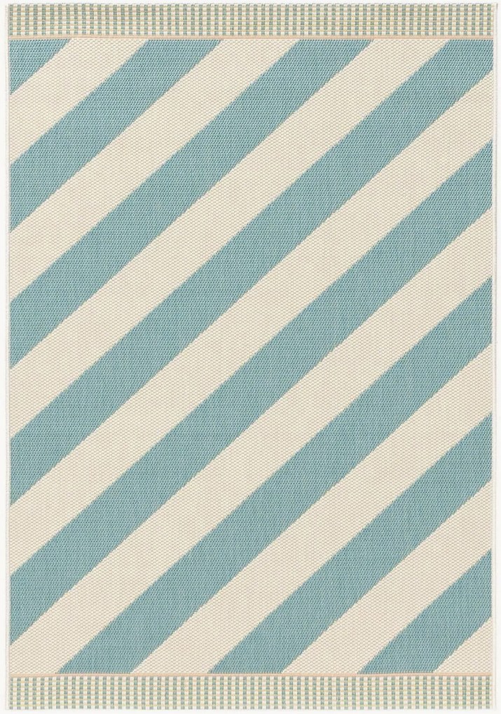 Laagpolig in- & outdoor vloerkleed Sunny