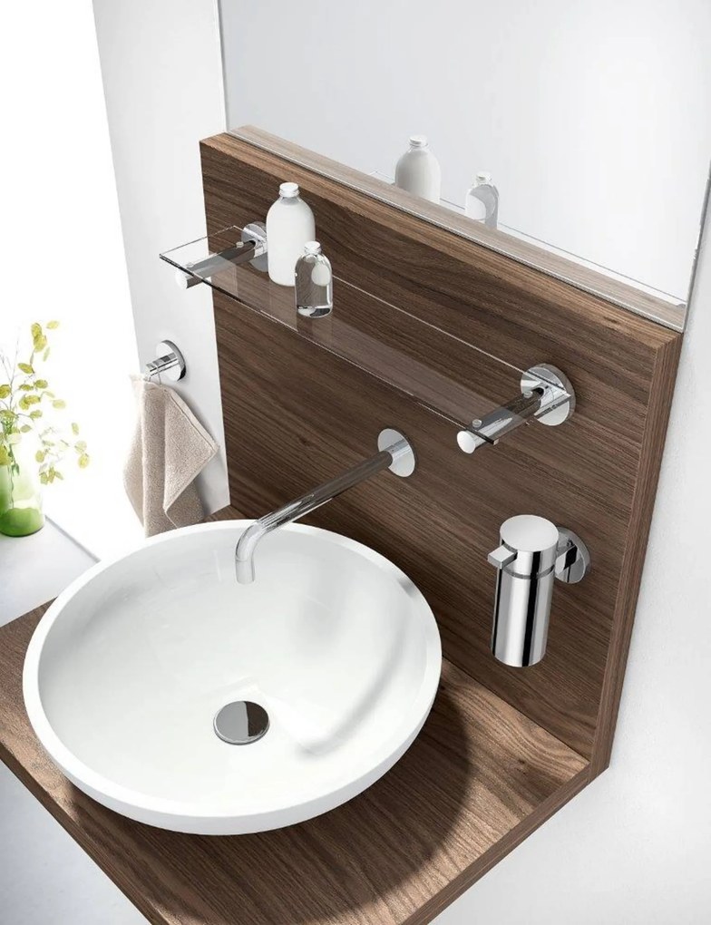 ZACK Scala Zeepdoseerder Wand 200 ml glans RVS