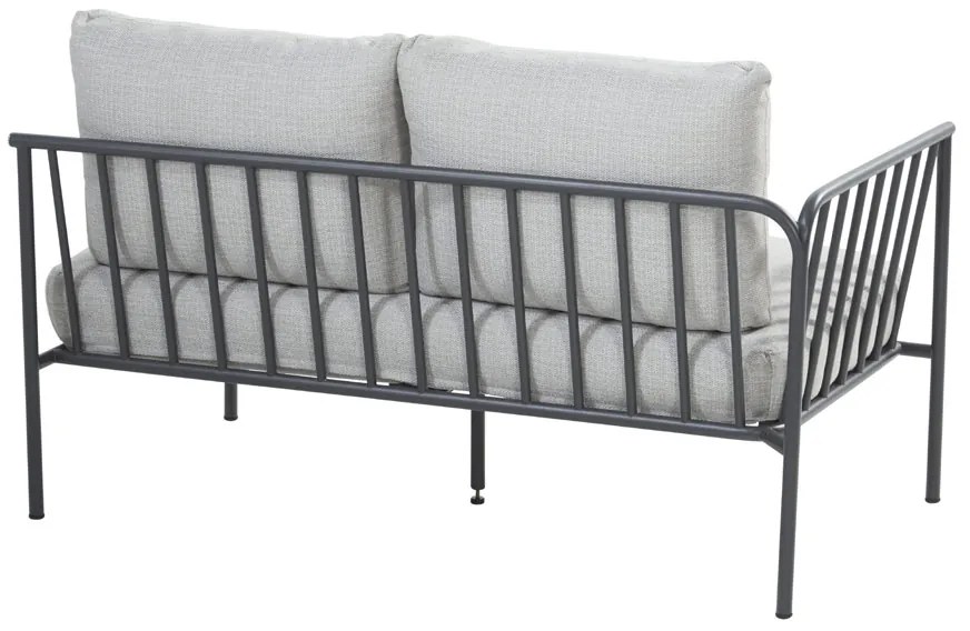 4 Seasons Outdoor Figaro 4-persoons loungebank Tuinbank antraciet weerbestendig