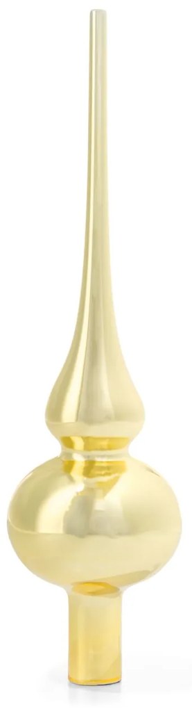 HEMA Kerstpiek Glas 24cm Goud (goud)