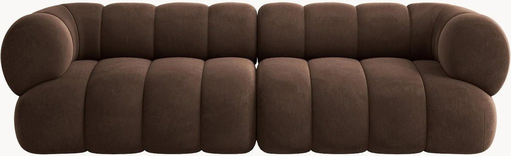 Fluwelen bank Koge (3-zits), B 240 cm