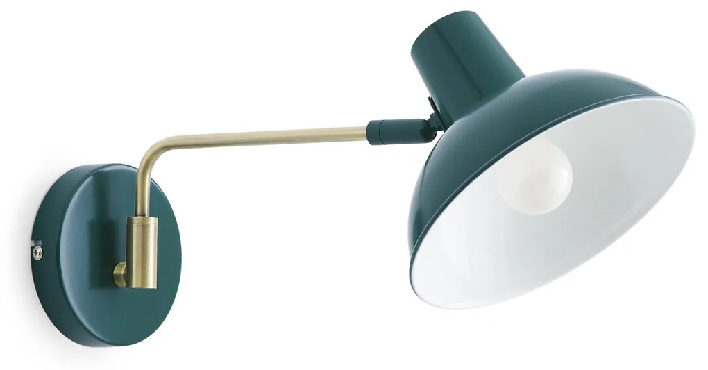 Wandlamp van ijzer en messing, Colota