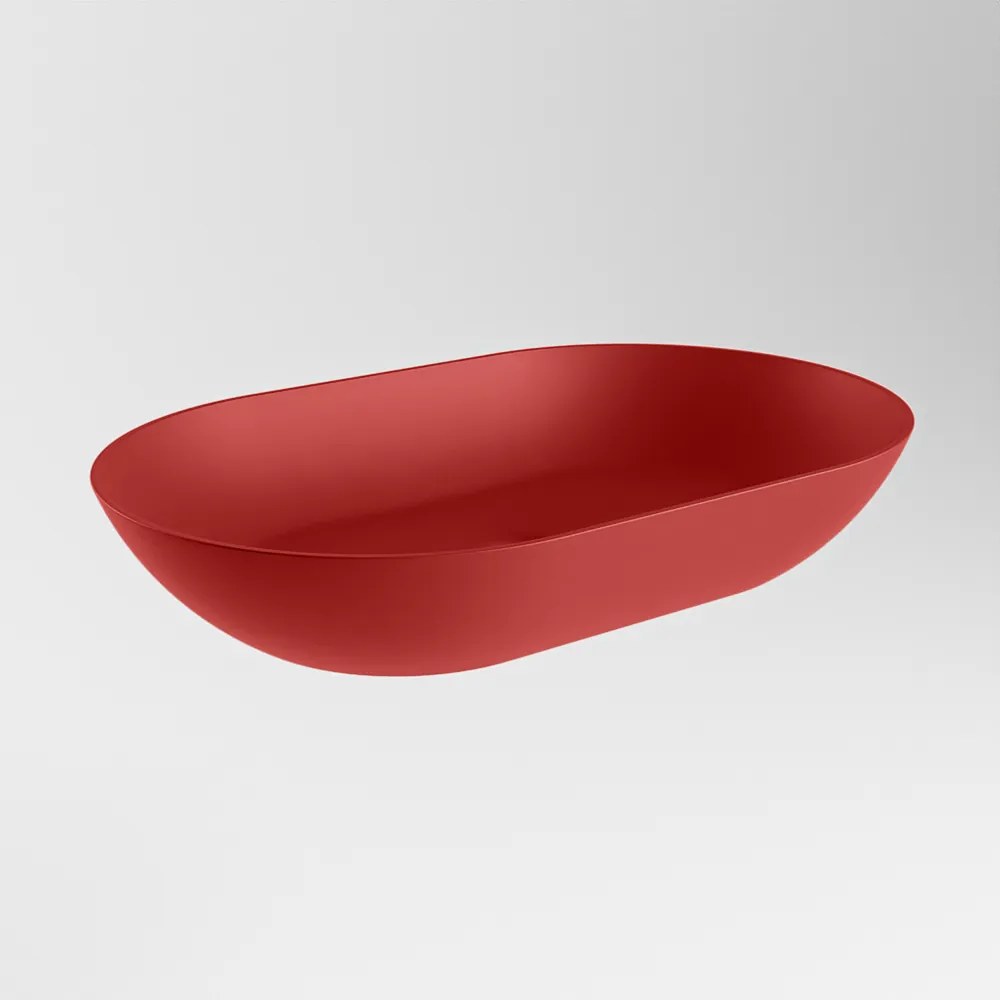 Mondiaz Onni Solid Surface waskom 55x35cm fire