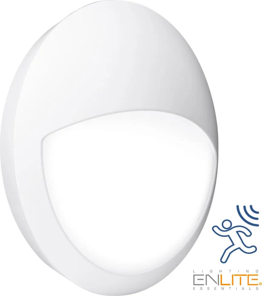 Led Portieklamp Enlite Eyelid Bewegingssensor - Body kleur Wit (W)