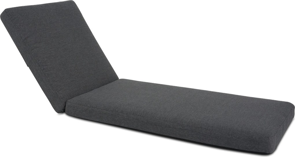 Lifestyle Garden Furniture Massimo Ligbed Met Kussen Antraciet/carbon Aluminium Grijs