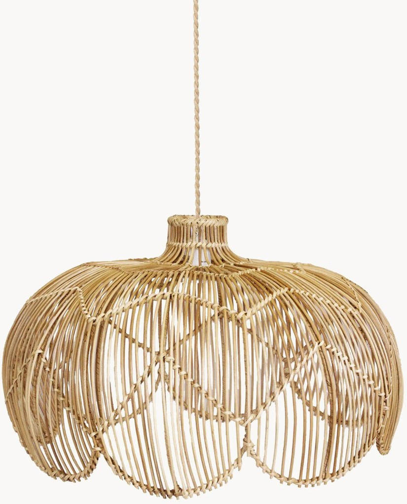 Handgemaakte rotan hanglamp Belle