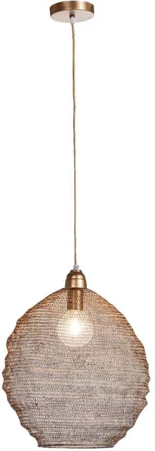 Hanglamp Niels - bronskleur - Ø38 cm - Leen Bakker