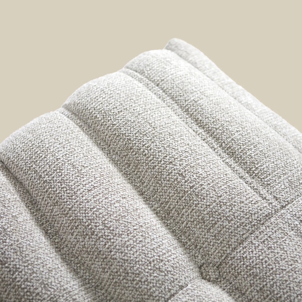 Retro Relaxfauteuil Beige