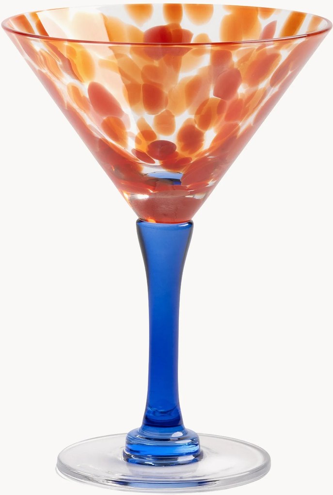 Mondgeblazen coupes Rialto van sodalimeglas, 2-delig