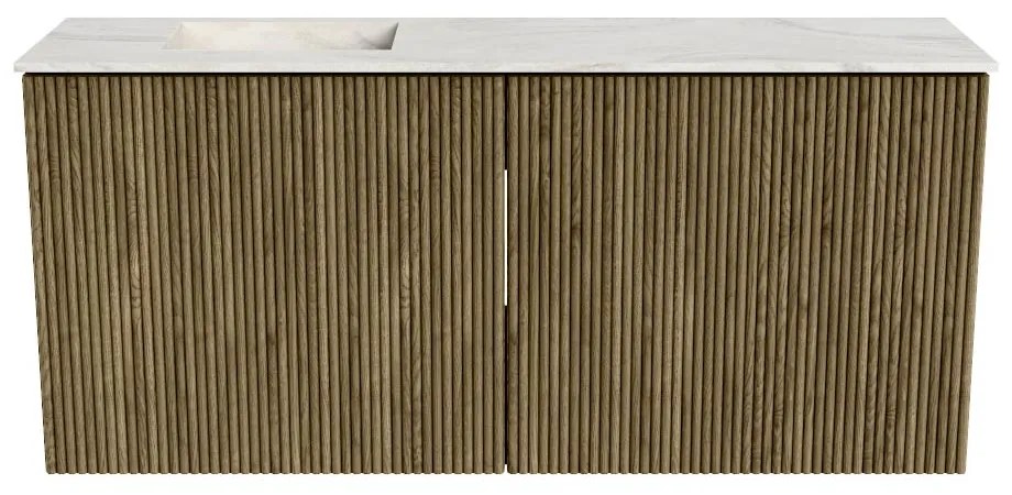 Mondiaz Joya DLux 90cm toiletmeubel dusk met wastafel faye links zonder kraangat ostra