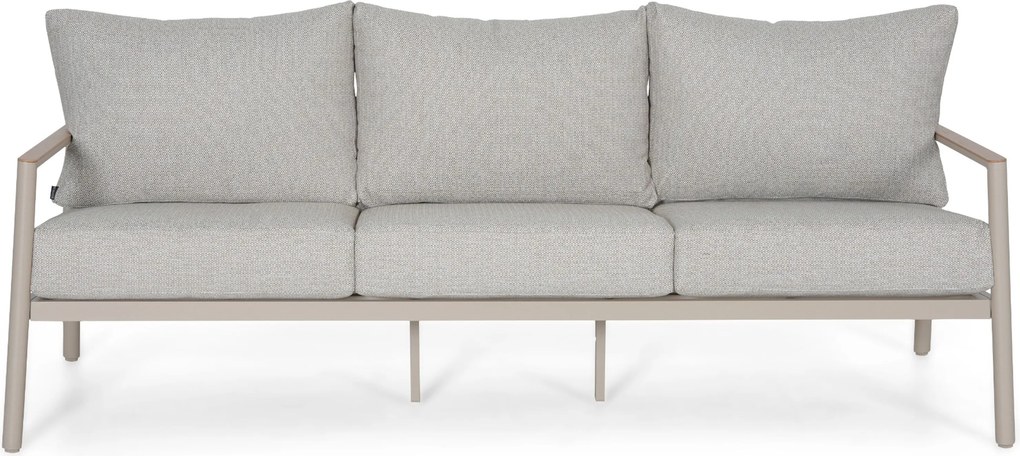 Stoel en Bank Loungeset 5 personen Aluminium Taupe  Lifestyle Garden Furniture Verano