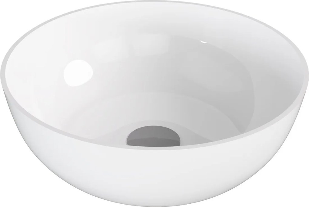 Polysan Banera waskom rond 39x14cm wit glans