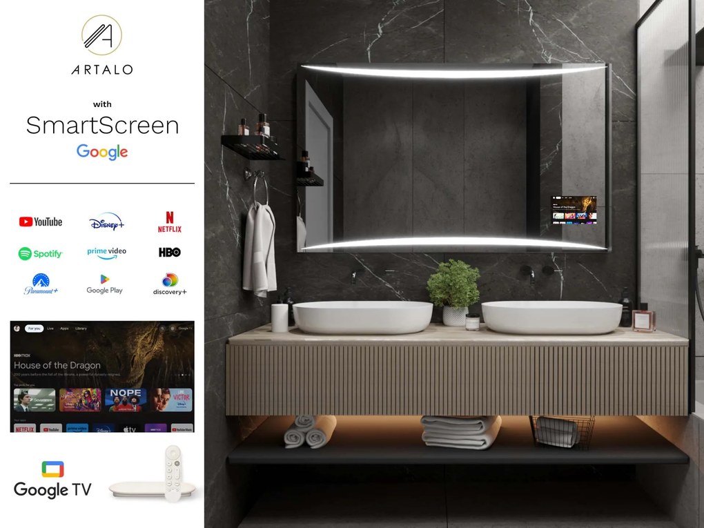 Badkamerspiegel met LED verlichting M16 premium