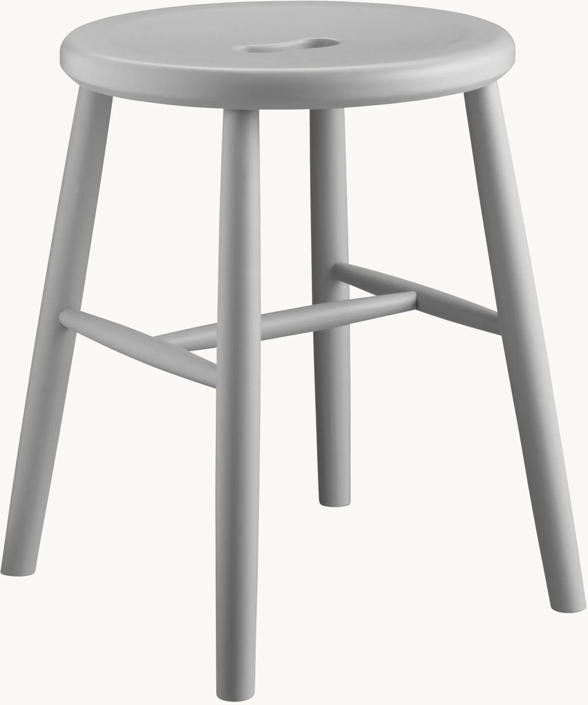 Handgemaakte kruk J27 van beukenhout