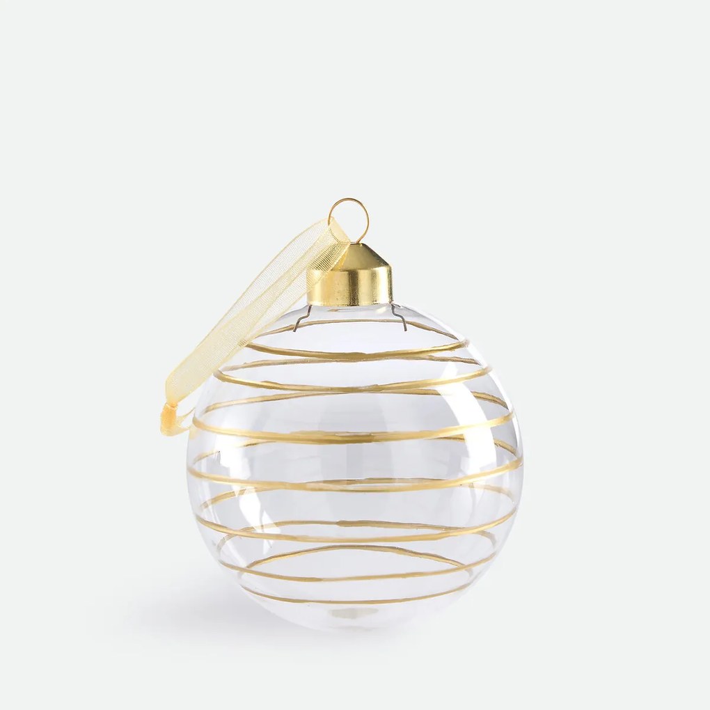 Set van 24 glazen kerstballen, CASPAR