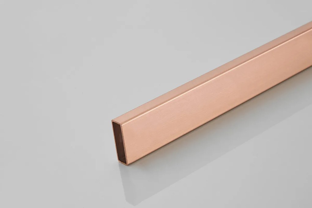 Saniclear Redro stabilisatiestang 100cm incl. muur- en wandbevestiging geborsteld koper
