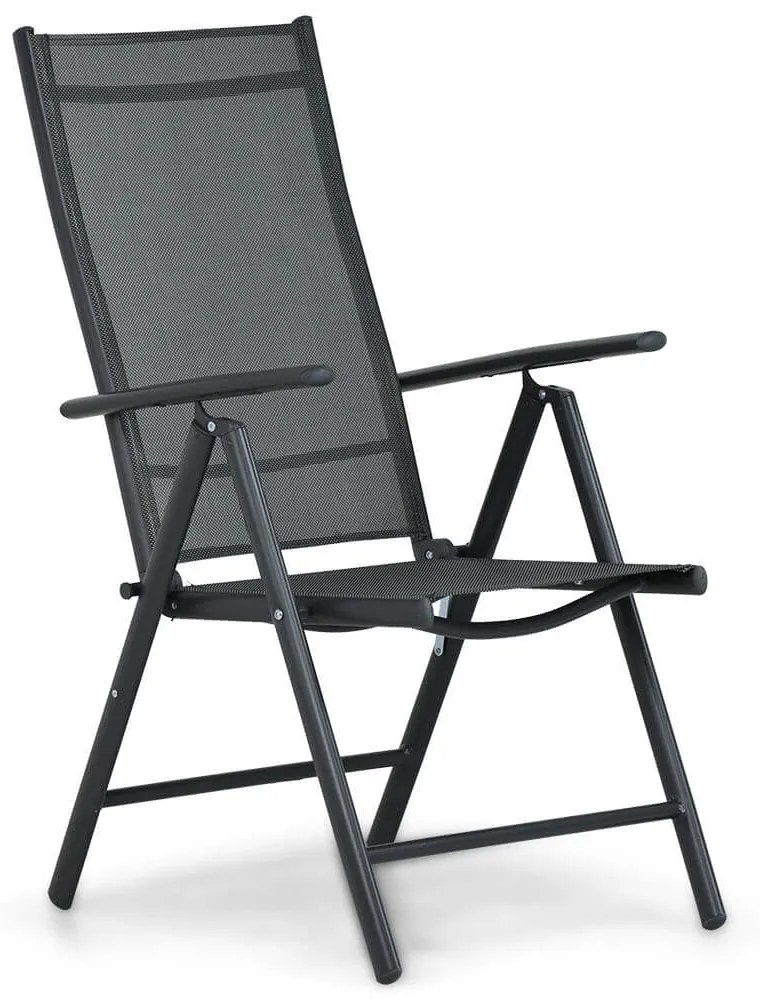 Tuinset 4 personen 100 cm Aluminium/textileen Grijs Domani Furniture Carino/Borello