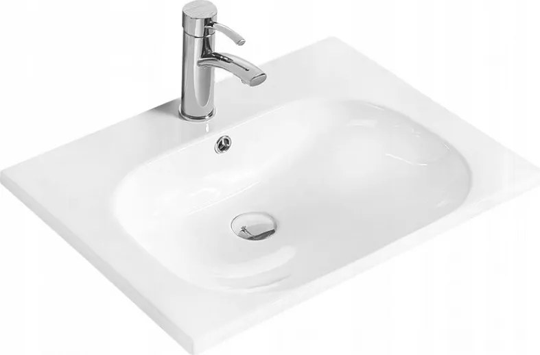 Mexen Erika inbouw wastafel 60 x 47 cm, wit - 25526000