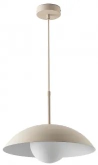 Hanglamp Van Metaal Javiane Tapioca Beige - Sklum