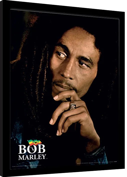 Ingelijste poster Bob Marley - Legend